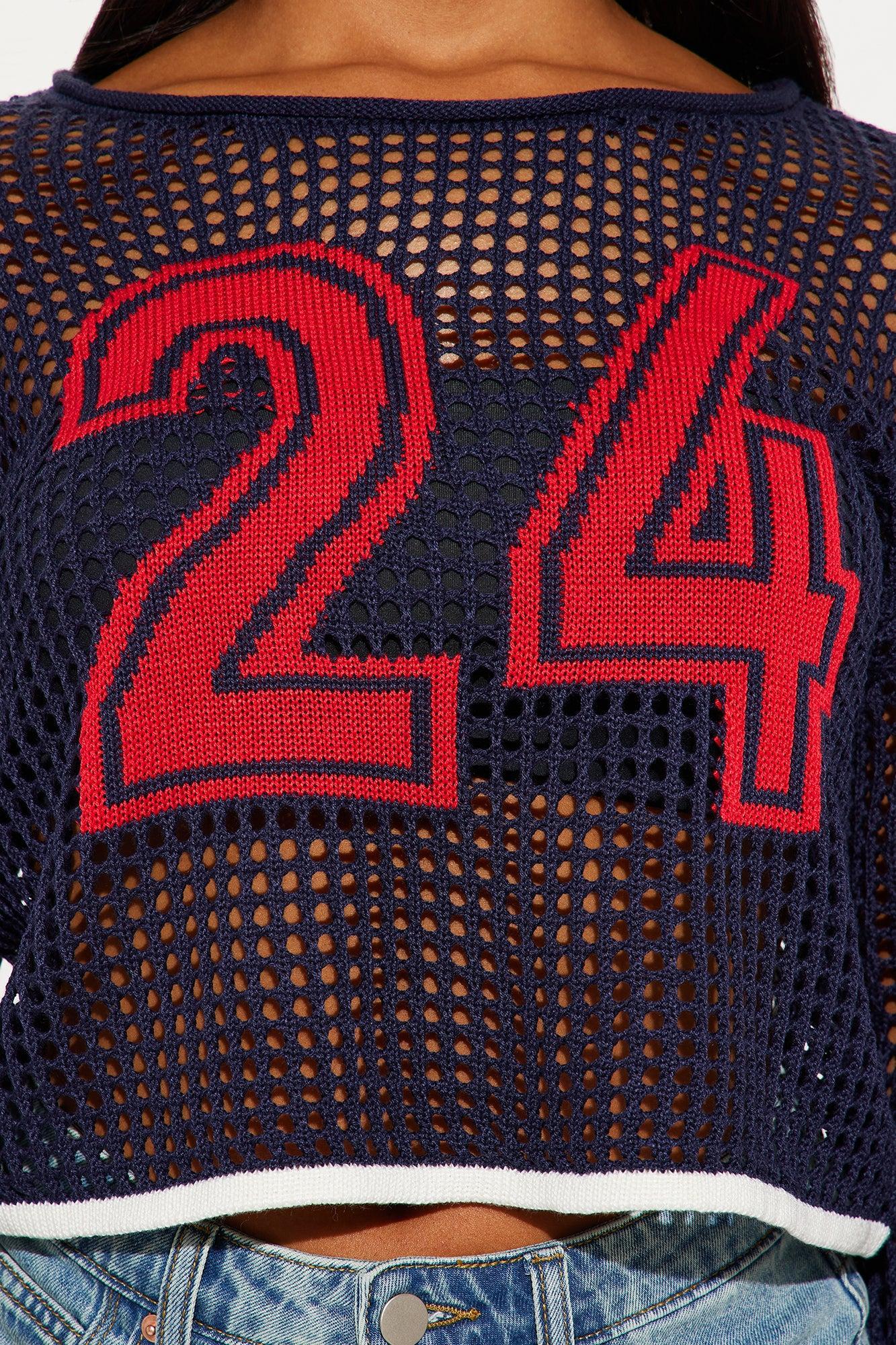 24 Sweater - Navy/combo Product Image