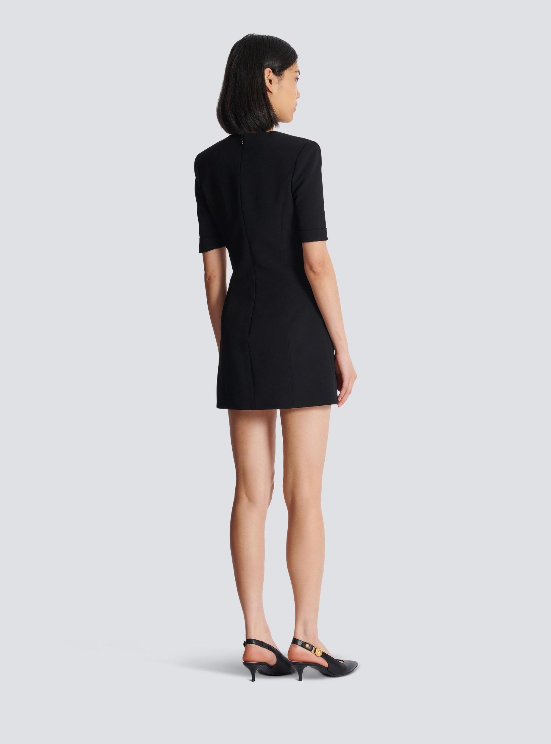 8-button crepe dress Product Image