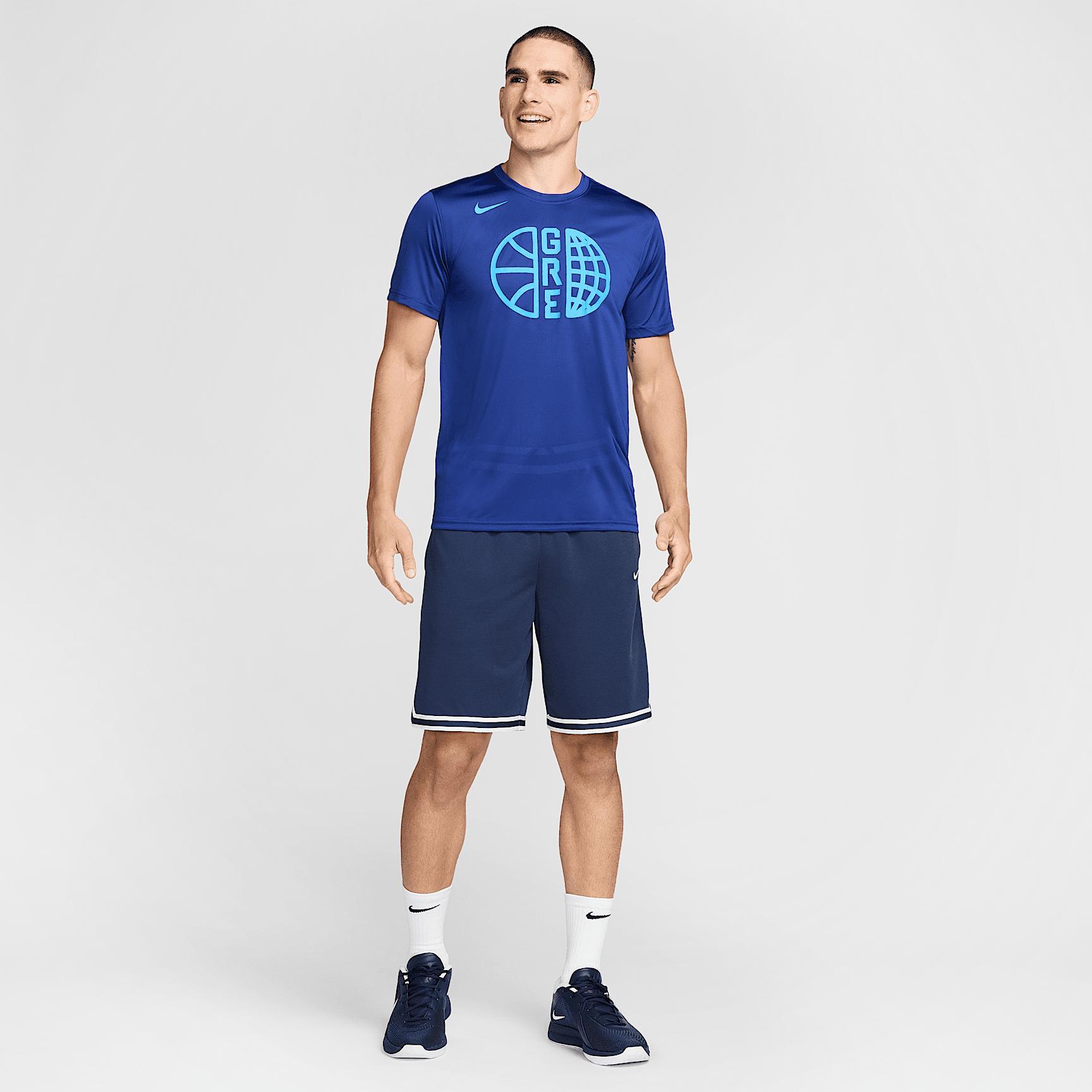 Greece Practice Men's Nike Basketball T-Shirt Product Image
