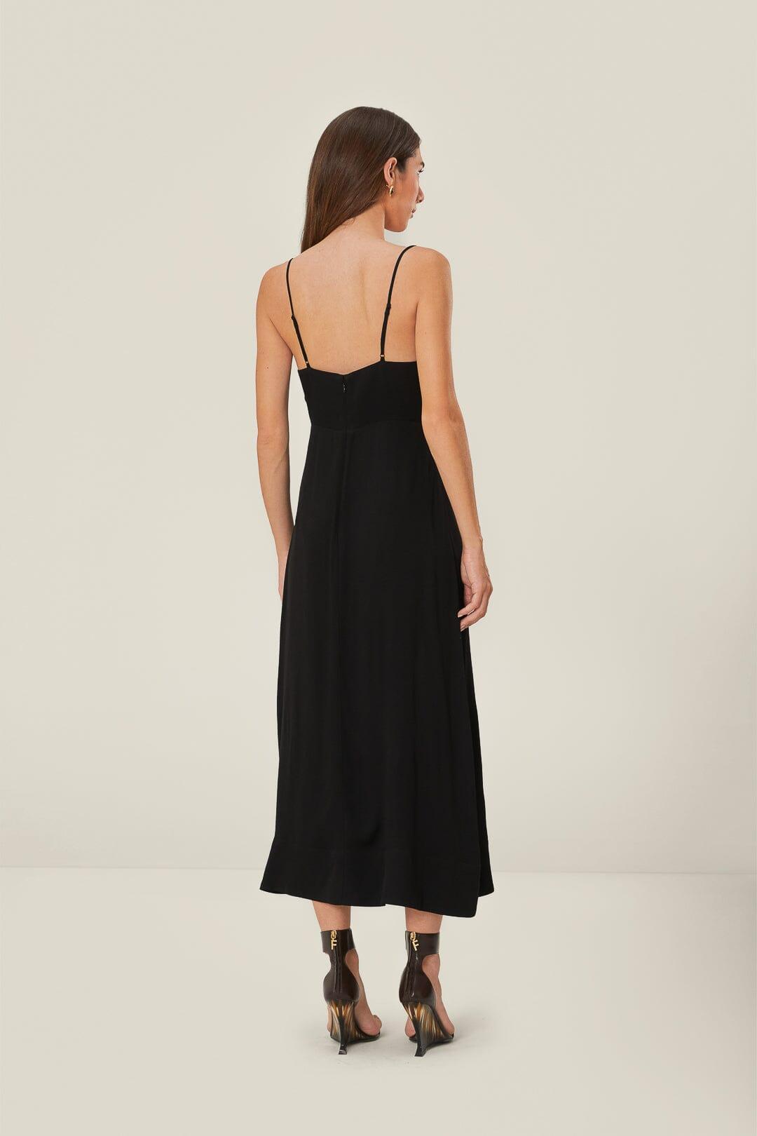 Womens Flowered Bust Midi-Dress Product Image