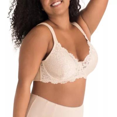 Leading Lady® Scalloped Lace Underwire Full Figure Bra- 5044 Product Image