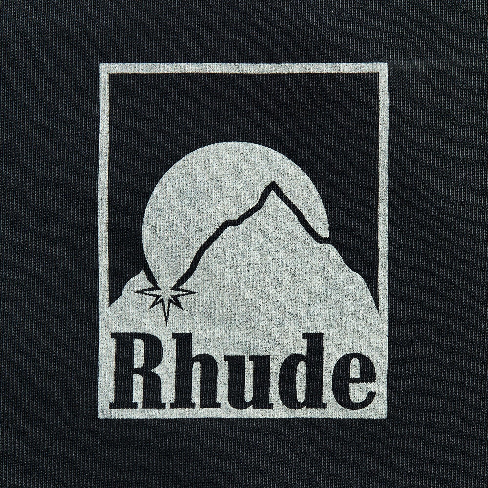 Rhude Moonlight Badge Tee - Vintage Black Male Product Image