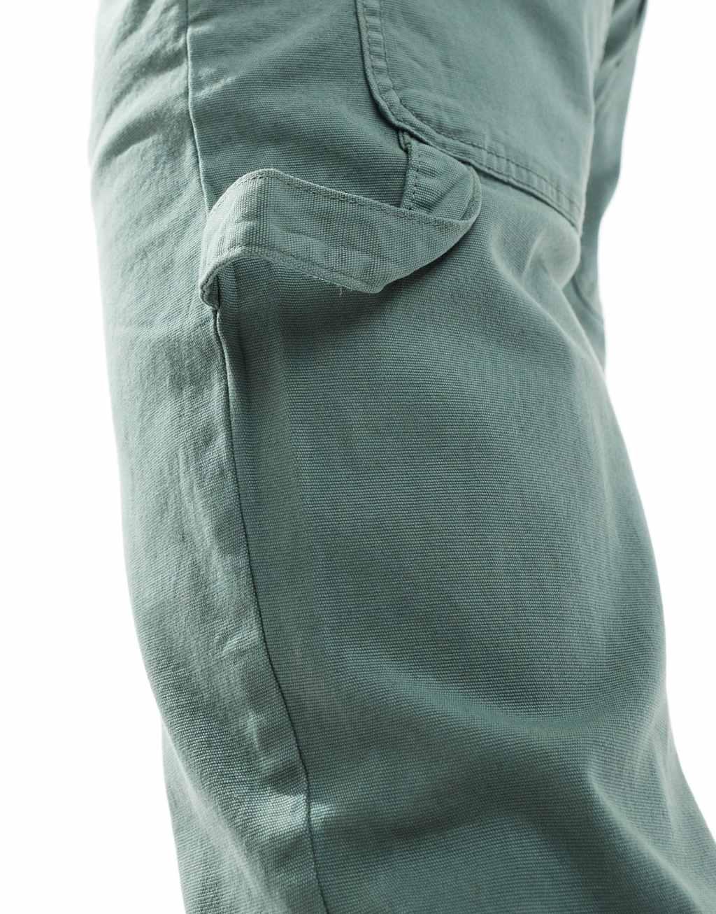 ONLY & SONS loose fit pants in sage green Product Image