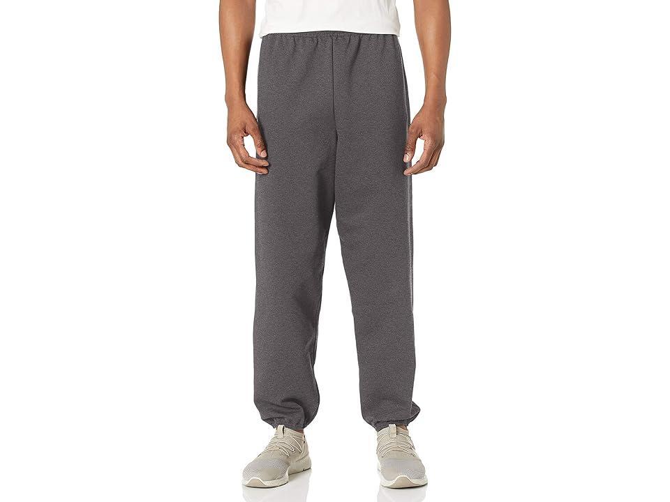 Hanes EcoSmart Womens Fleece Sweatpants with Open Bottom Legs, 30.5 Light Steel S Product Image