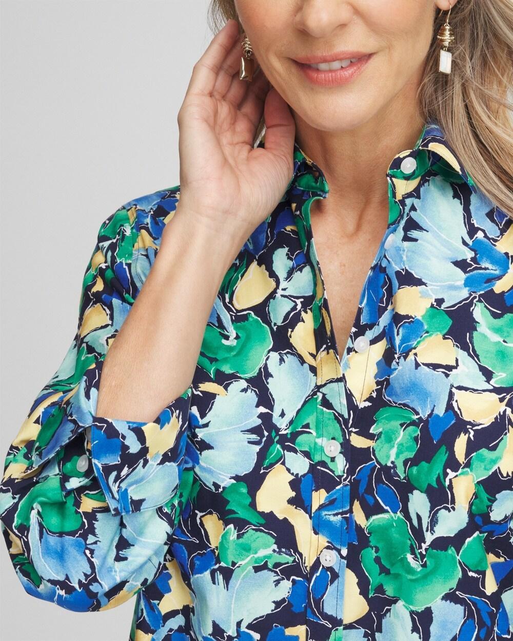 No Iron® Multi Floral Shirt Product Image