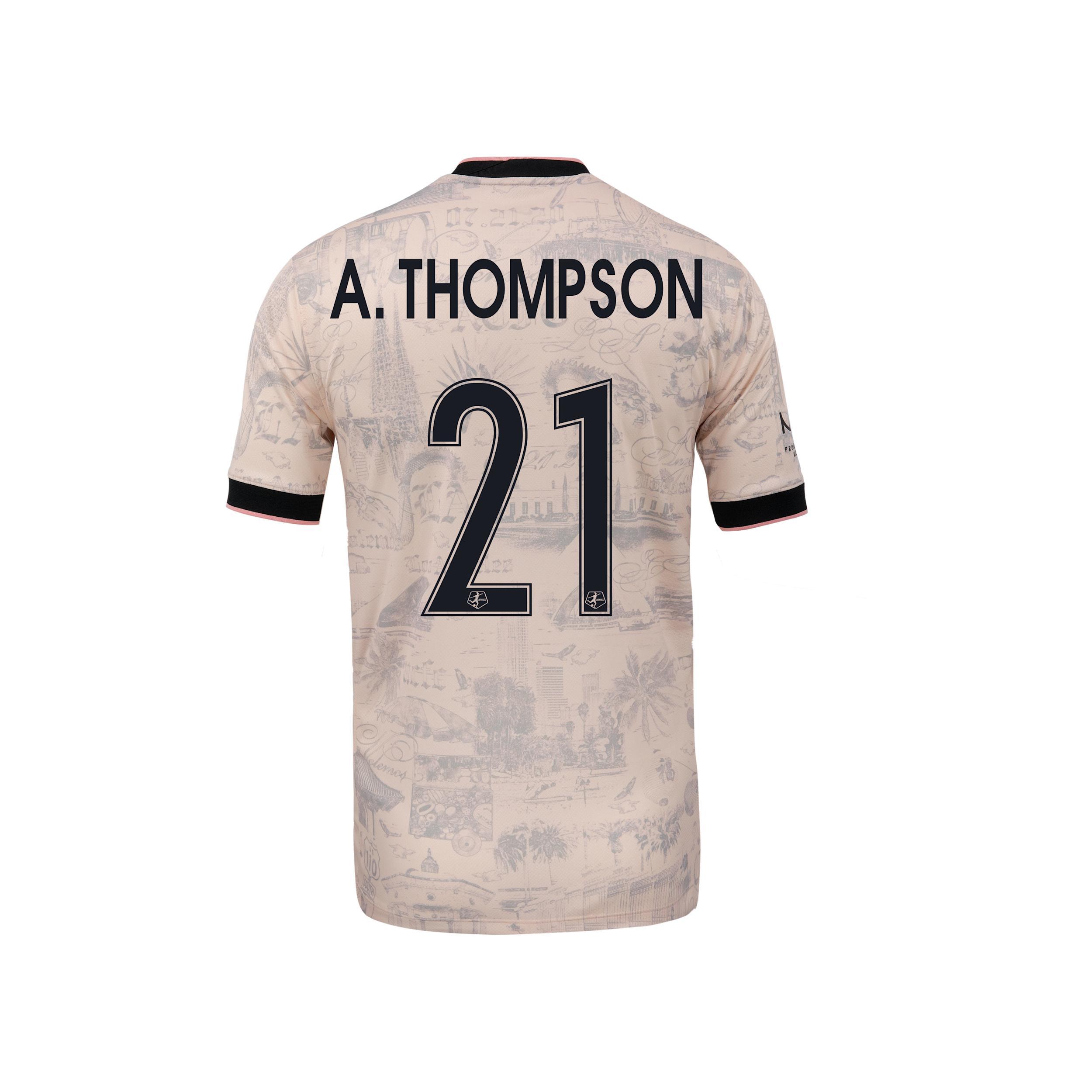 Giselle Thompson Angel City FC 2025 Stadium Away Nike Men's Dri-FIT NWSL Replica Jersey Product Image