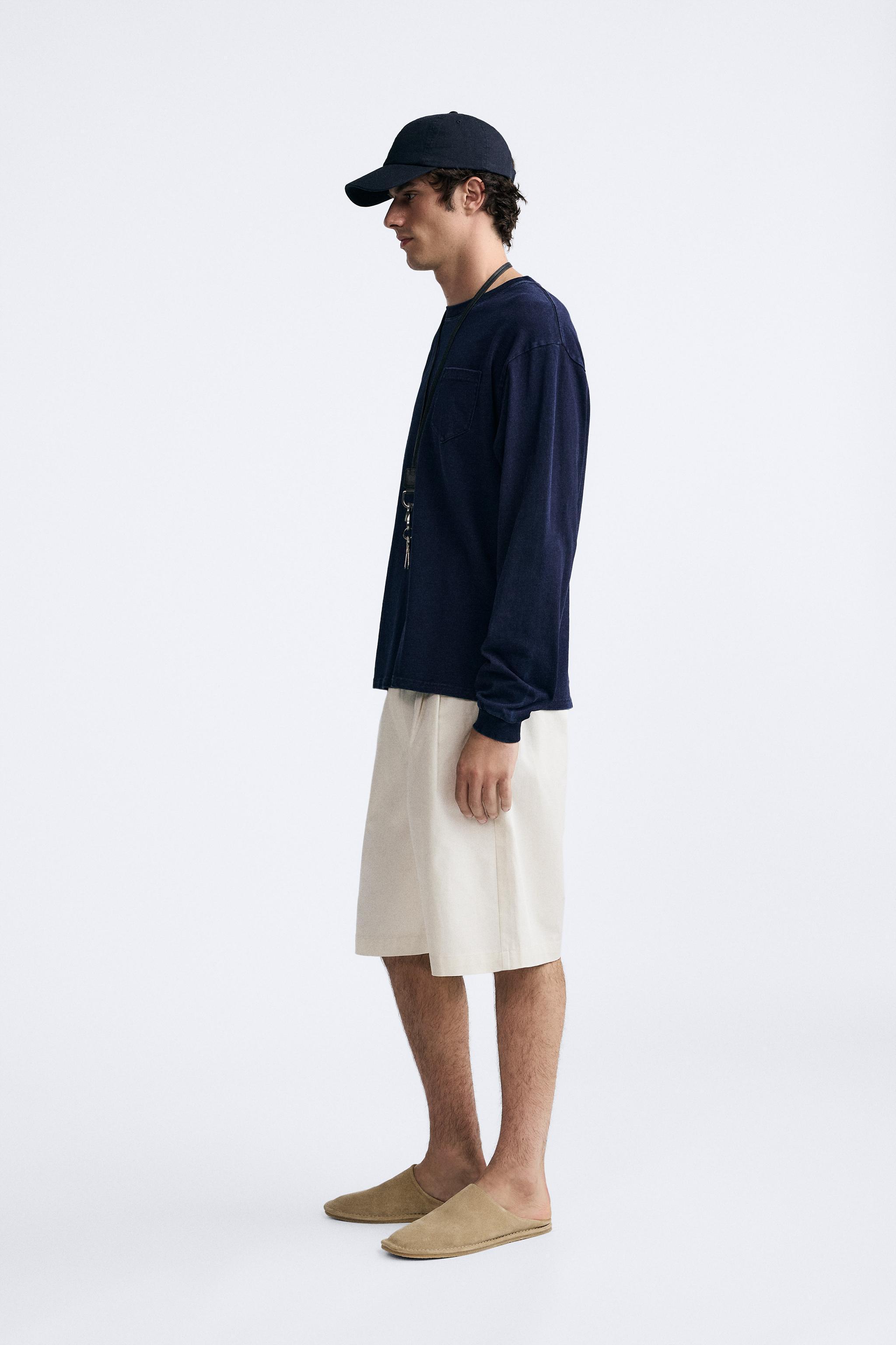 INDIGO COTTON T-SHIRT Product Image