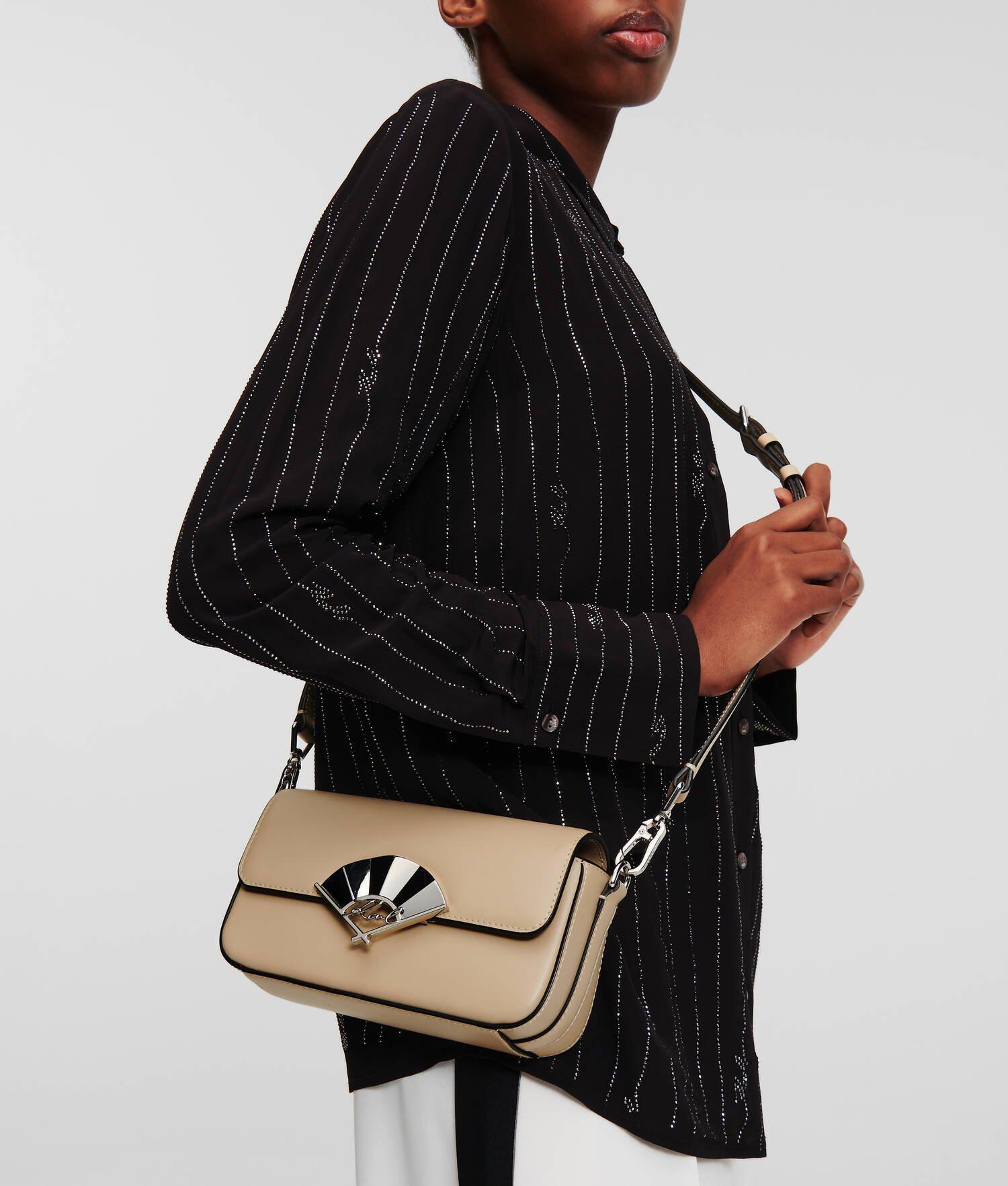 K/SIGNATURE FAN SMALL CROSSBODY BAG Product Image