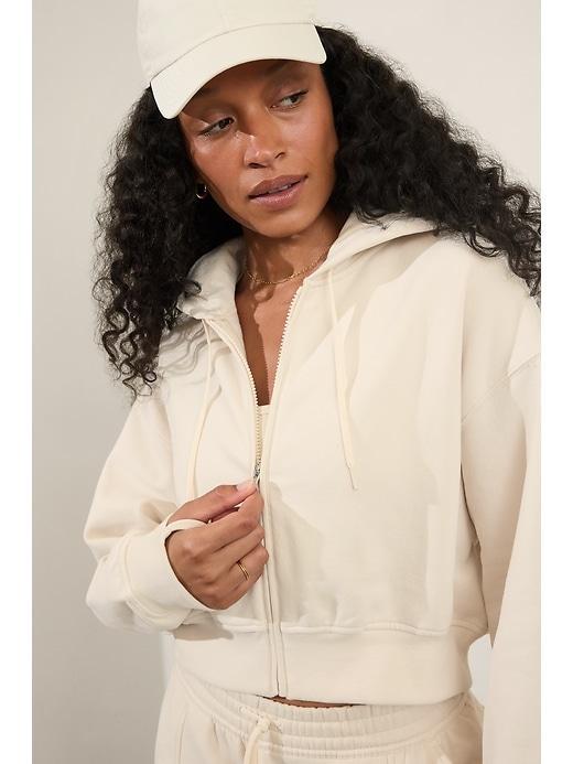 Forever Fleece Crop Full Zip Product Image