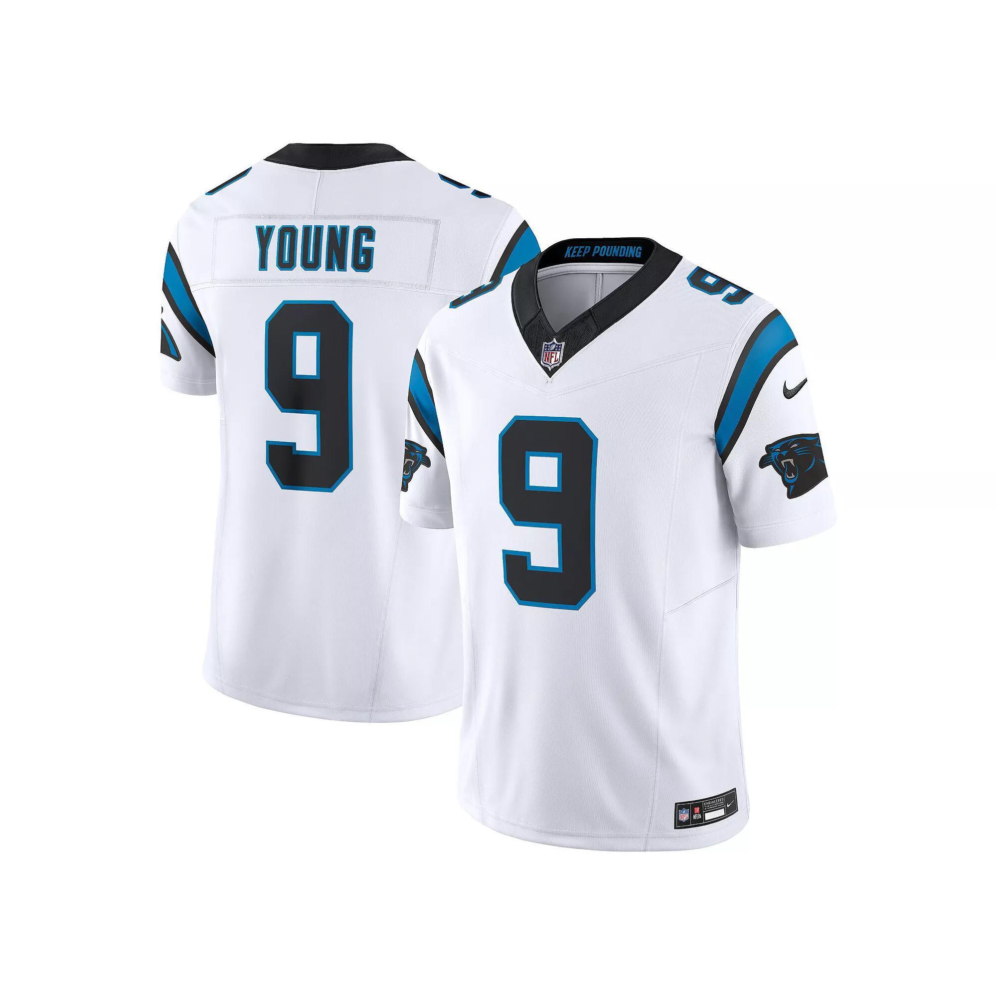 Men's Nike Bryce Young White Carolina Panthers Vapor F.U.S.E. Limited Jersey, Size: 2XL Product Image