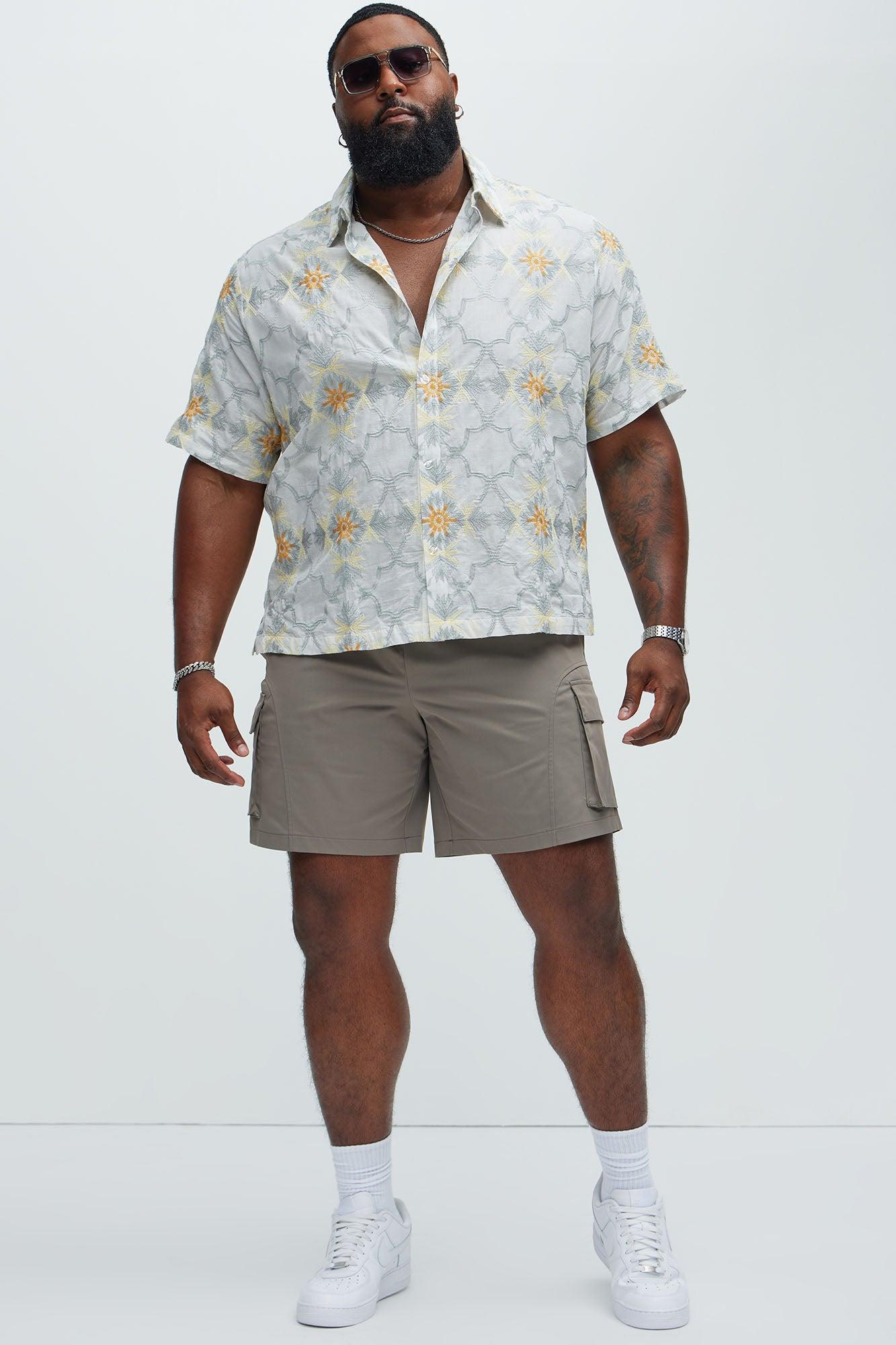Cerdan Embroidery Shirt - White/combo Product Image