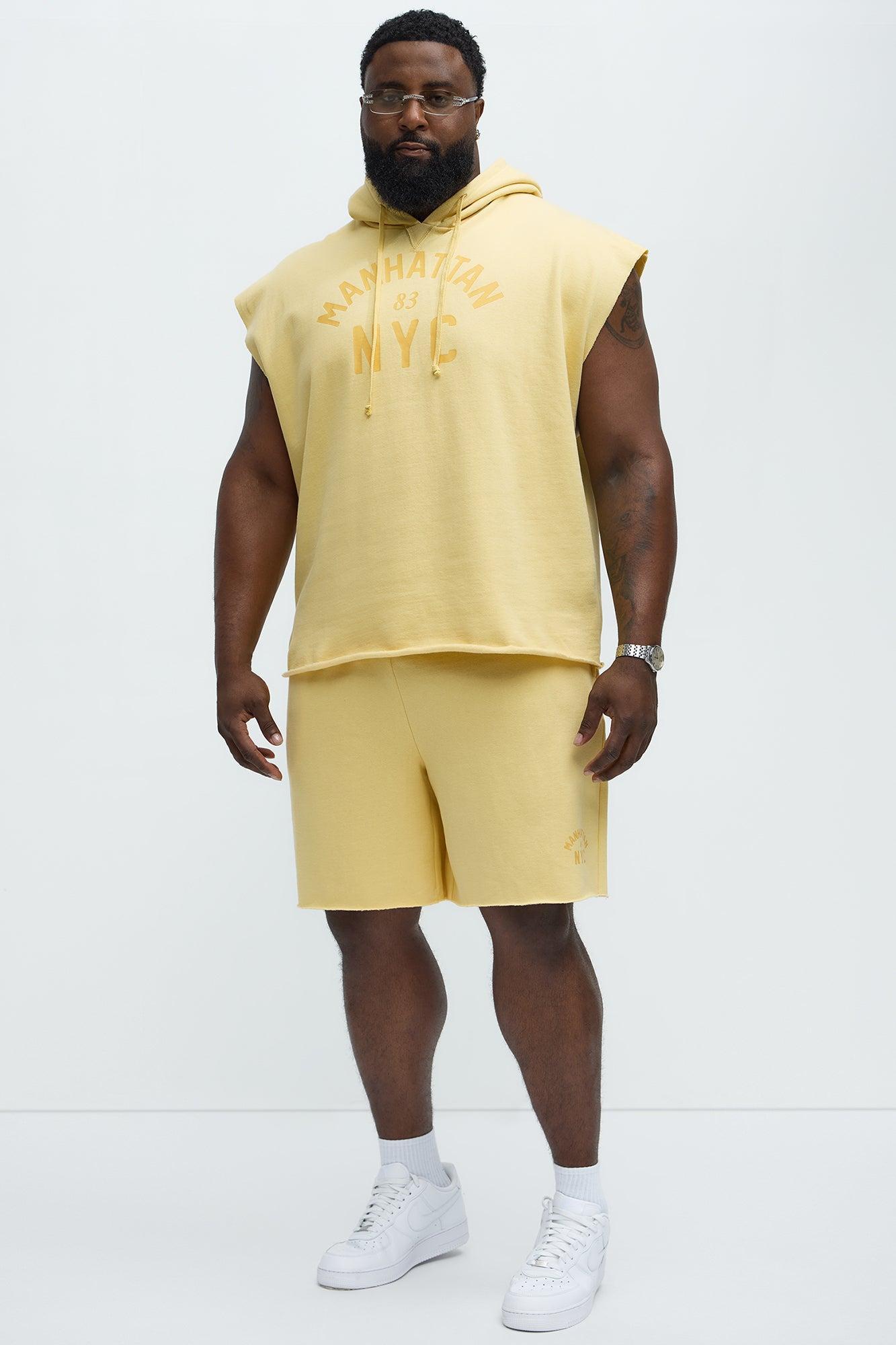 Manhattan Sweatshorts - Yellow Product Image