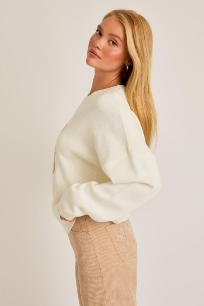 L/S Teddy Bear Sweater Product Image