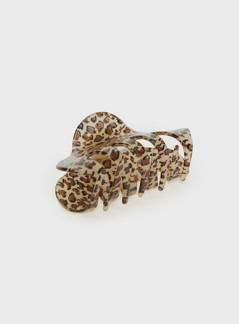 Jaysoen Claw Clip Leopard Product Image