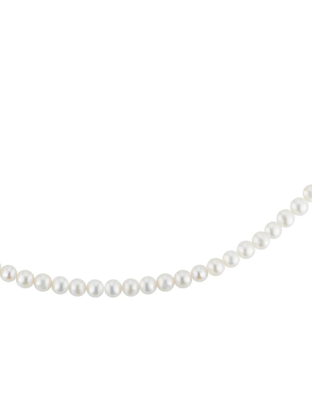 MATEO 14ct Gold Pearl Beaded Choker Product Image