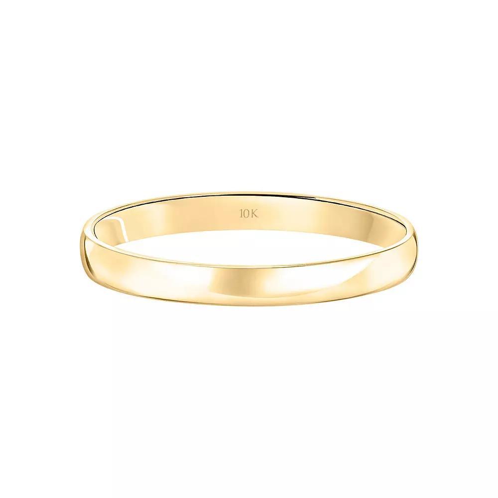 Love Always 10k Gold 3 mm Wedding Band, Women's, Size: 7.50, 10k White Gold Product Image