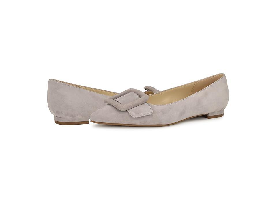 Nine West Jesike Women's Slip-On Pointy Toe Dress Flats, Size: 7.5, Dark Blue Tweed Product Image