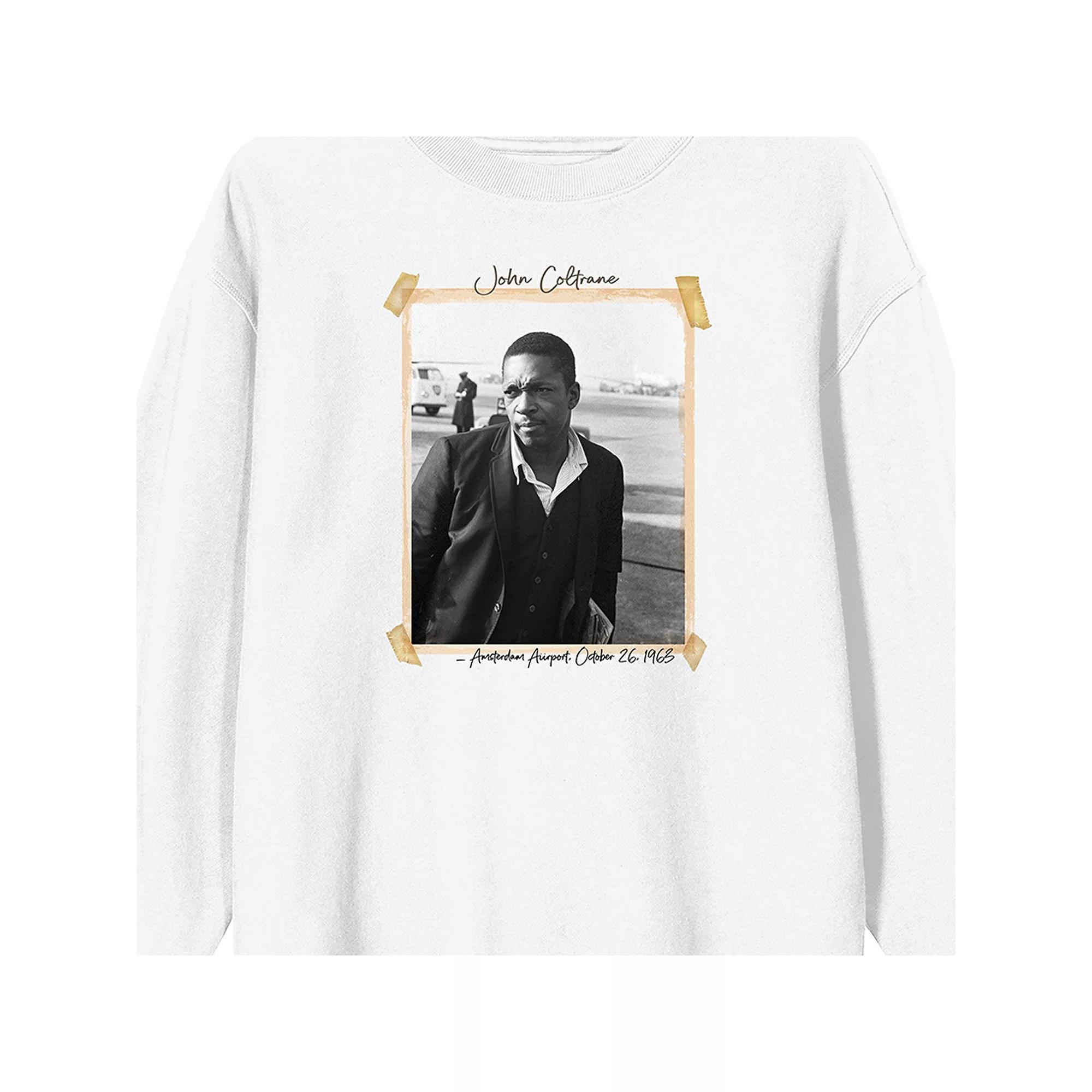 Men's John Coltrane Amsterdam Graphic Tee, Size: XXL, White Product Image
