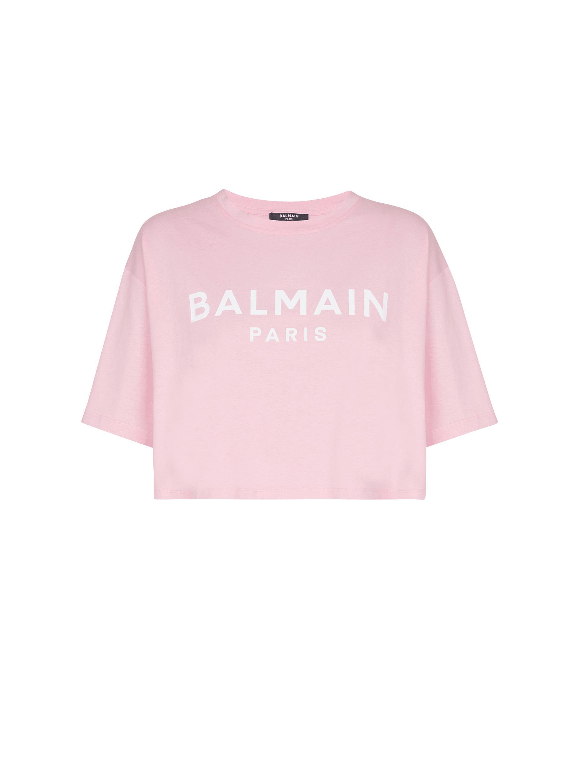 T-shirt with Balmain Paris print Product Image