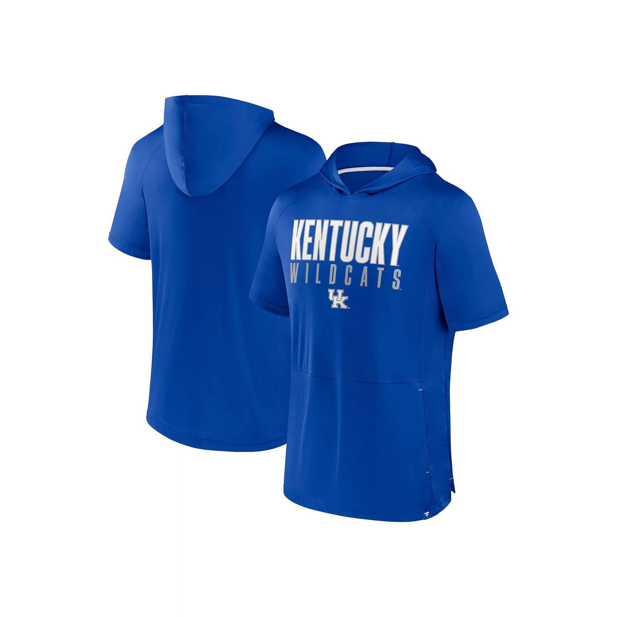 Men's Fanatics  Royal Kentucky Wildcats Core Read Hoodie T-Shirt, Size: Medium, Blue Product Image