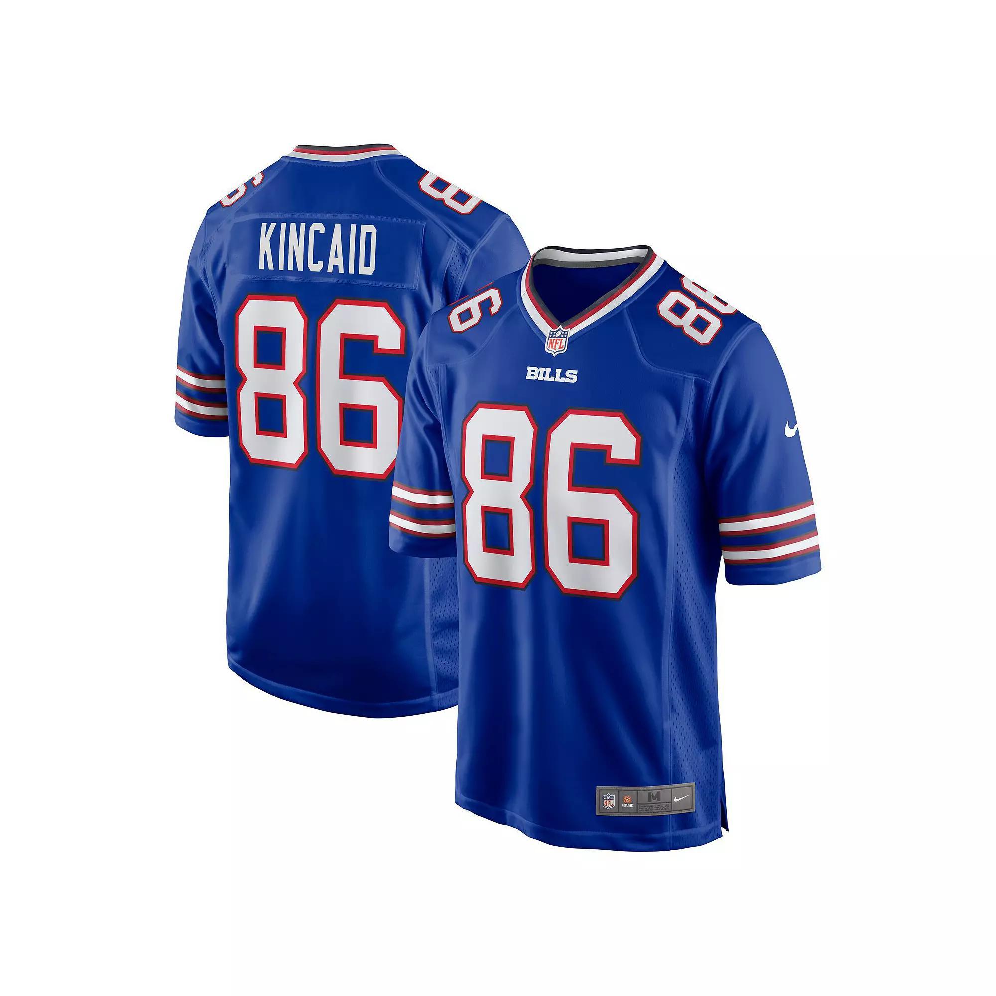 Men's Nike Dalton Kincaid Royal Buffalo Bills 2023 NFL Draft First Round Pick Game Jersey, Size: XL, Blue Product Image