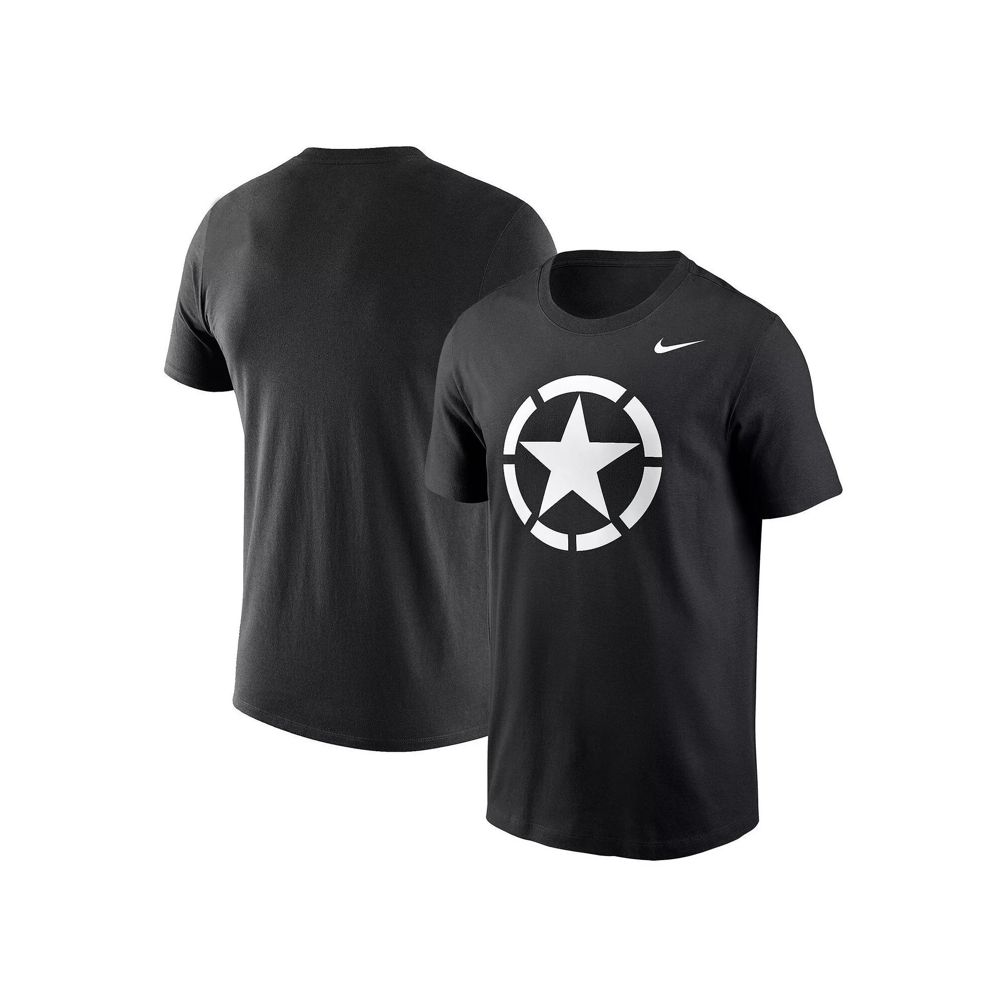 Men's Nike Black Army Black Knights 2024 Rivalry Collection Star T-Shirt, Size: Medium, Nc2 Black Product Image