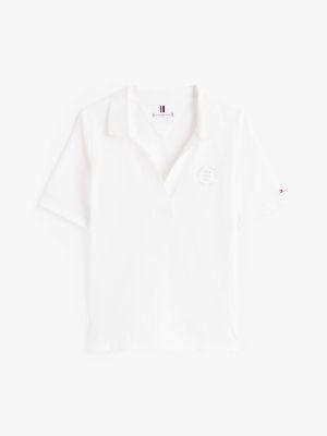 Regular Fit Circle Logo Stretch Polo Product Image