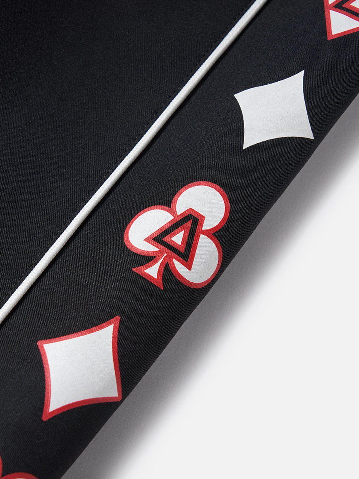 Aelfric Eden Embroidery Ship Anchor Bomber Jacket Product Image