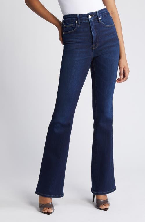 Womens Soft-Tech Good Classic Bootcut Jeans | Indigo, Size 28 Plus | Good American by Khlo Kardashian Product Image