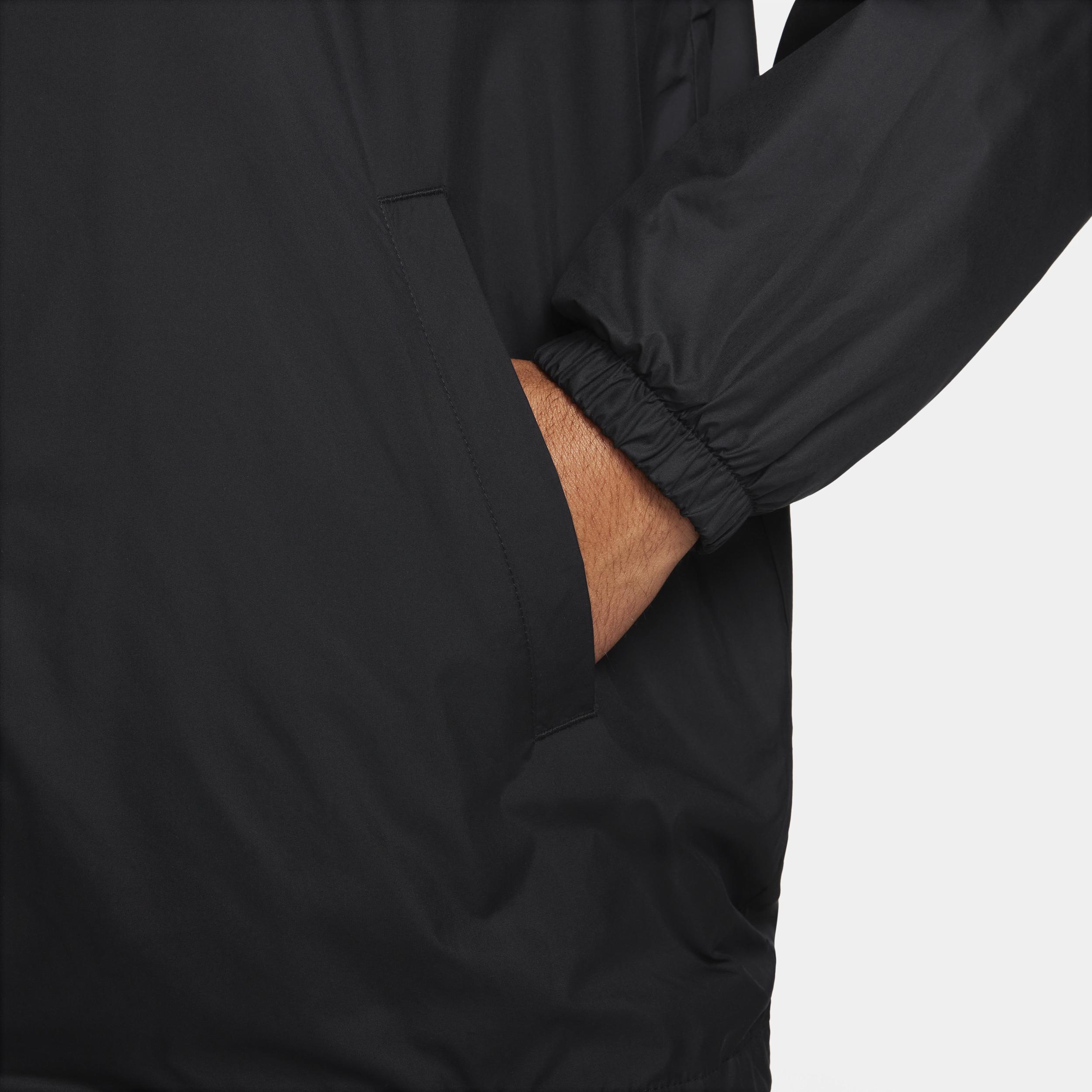 Big & Tall Nike Club Coaches' Jacket, Men's, Size: Large Tall, Black Product Image