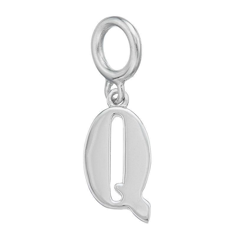 Lavish by TJM Sterling Silver Initial Letter Charm, Women's, Sterling Q Product Image