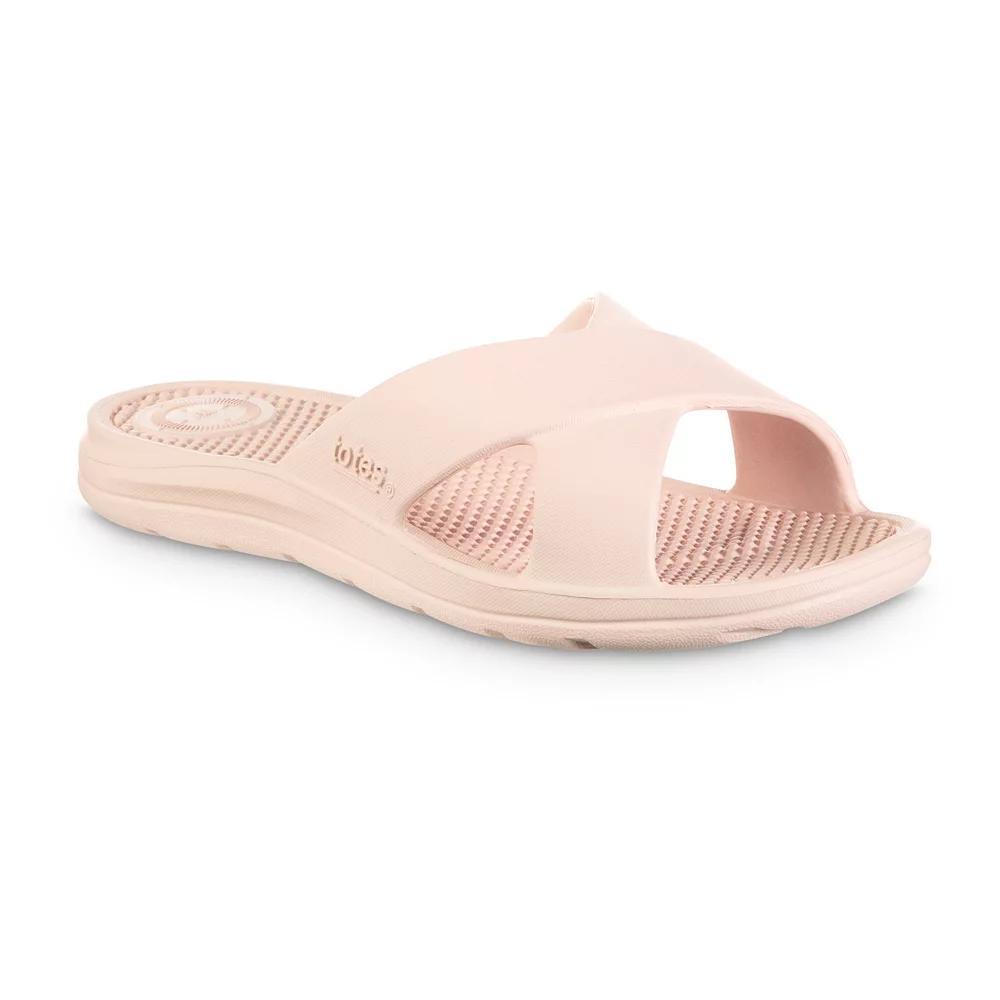 totes Solbounce Women's Slide Sandals, Size: 9, Pink Product Image