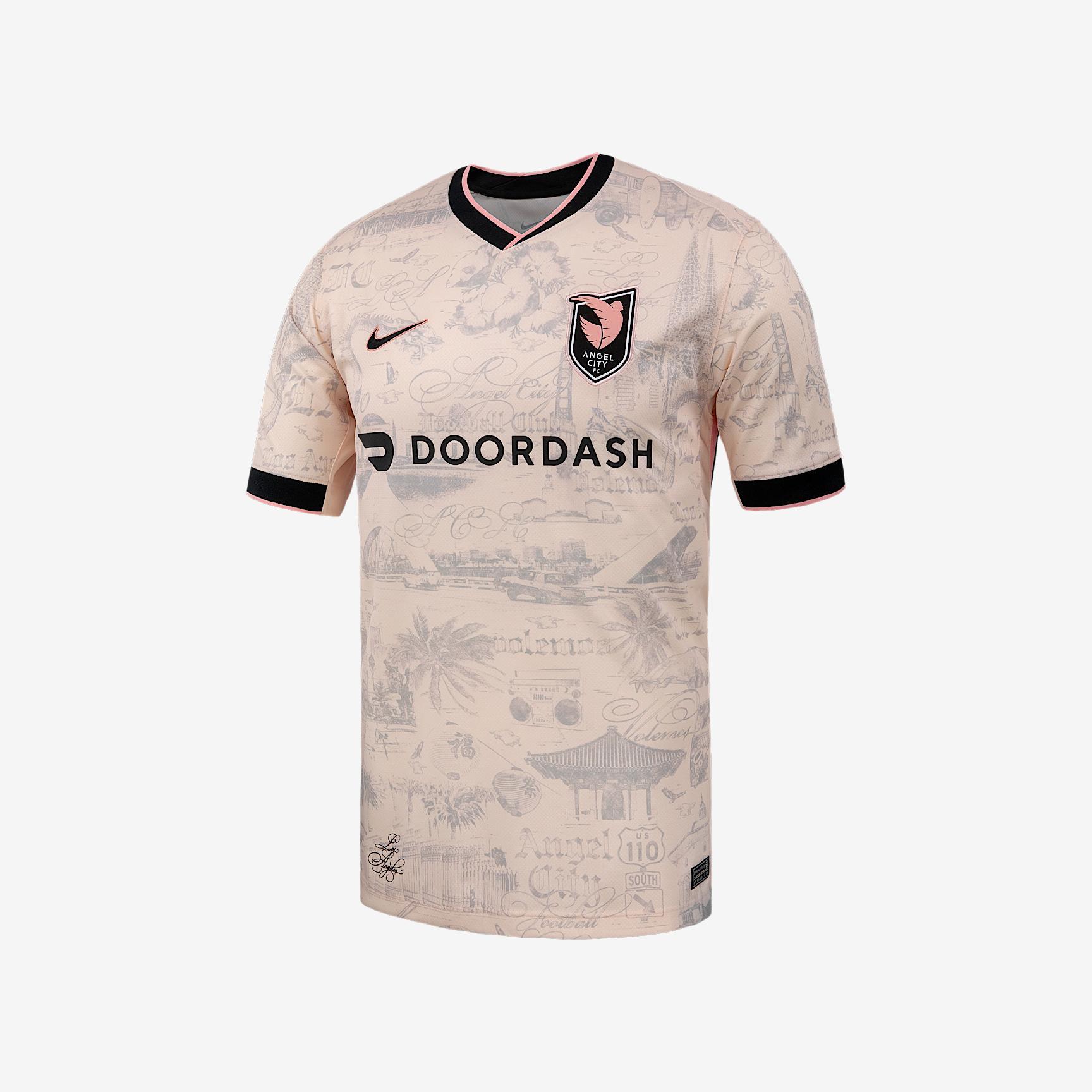 Giselle Thompson Angel City FC 2025 Stadium Away Nike Men's Dri-FIT NWSL Replica Jersey Product Image
