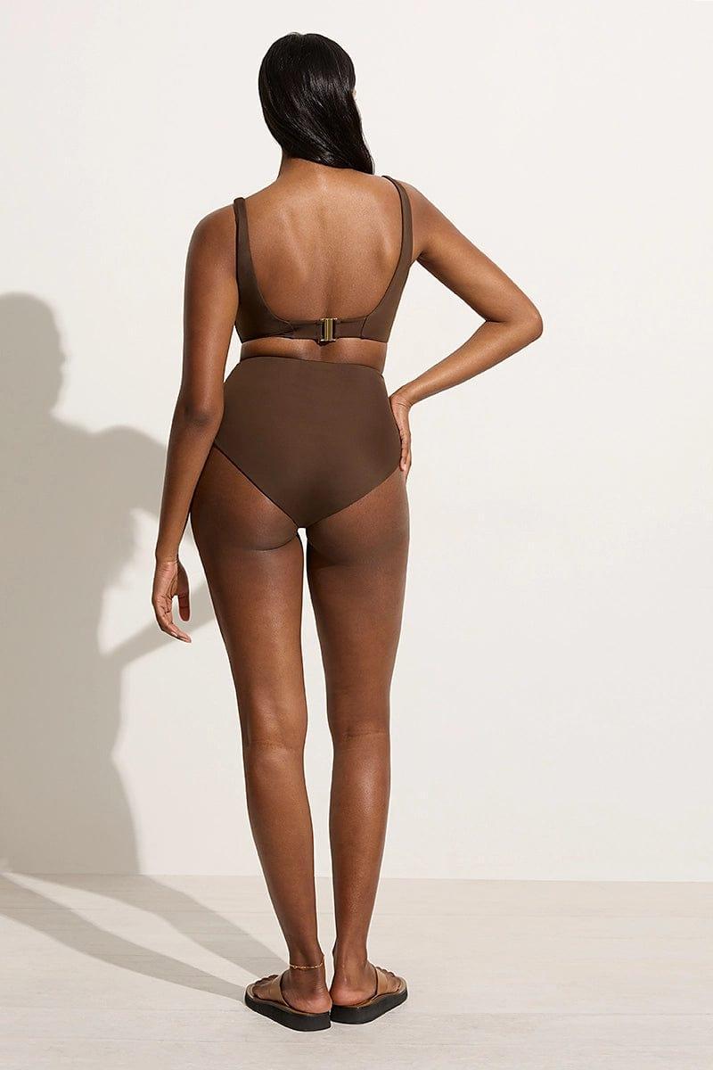 Zizi Bikini Top Coffee Product Image