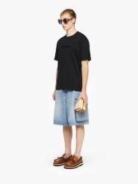 LOGO EMBROIDERY T-SHIRT in black | JW Anderson US  Product Image