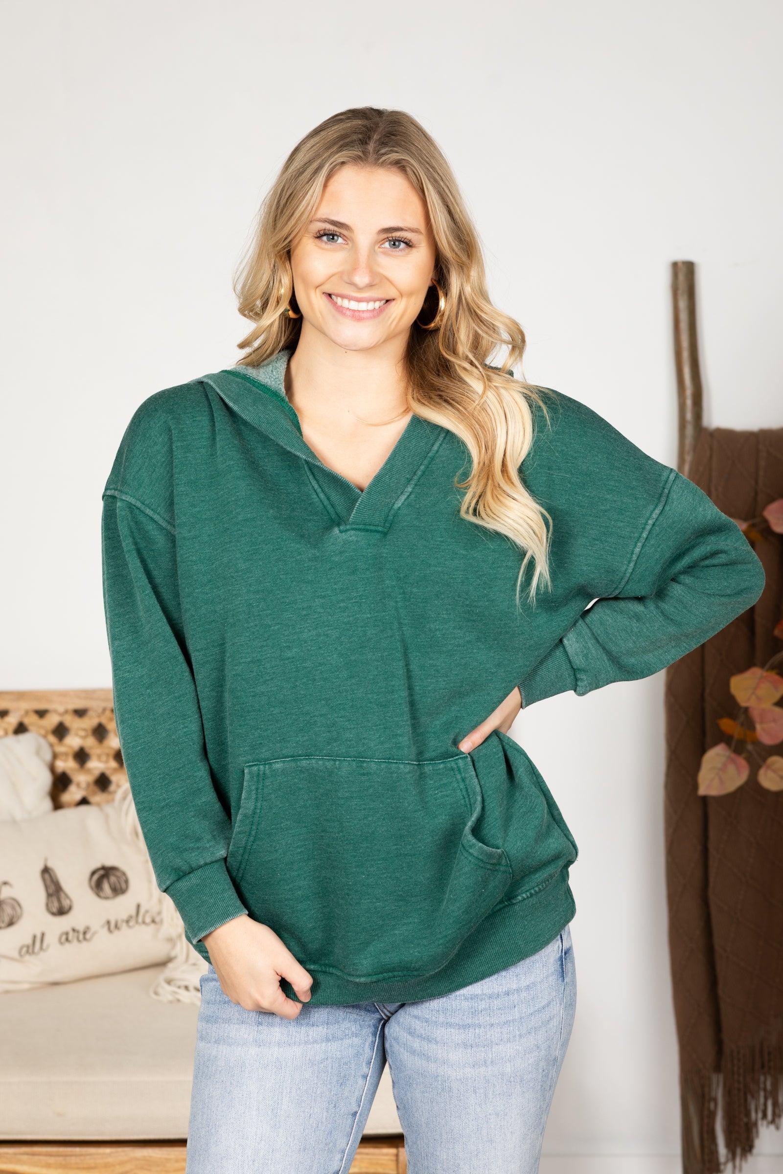 Pigment Dyed Cozy Campfire Hoodie Product Image