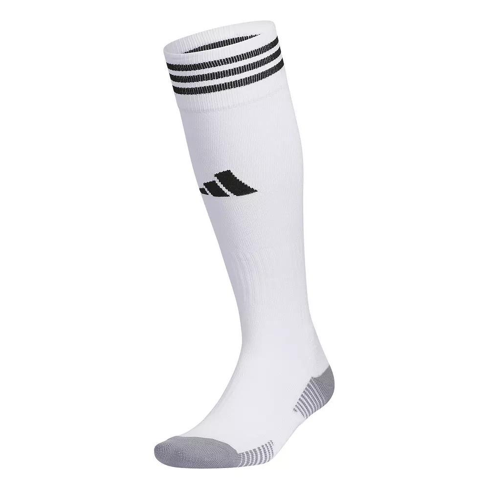 Men's adidas Copa Zone Cushion 5 Over-The-Calf Soccer Socks, Size: Medium, White Black Product Image