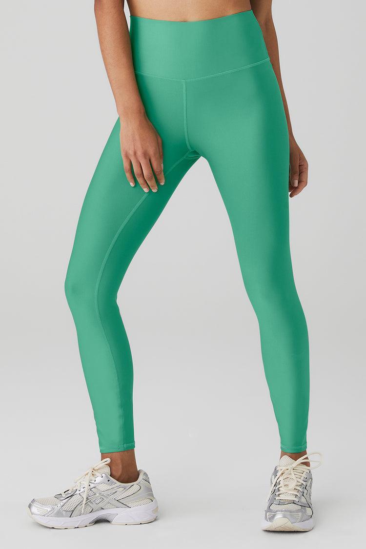 7/8 High-Waist Airlift Legging - Lettuce Product Image