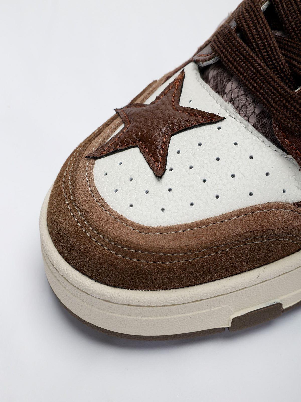 Starry Climb Stars Casual All-Match Denim Skate Shoes Product Image