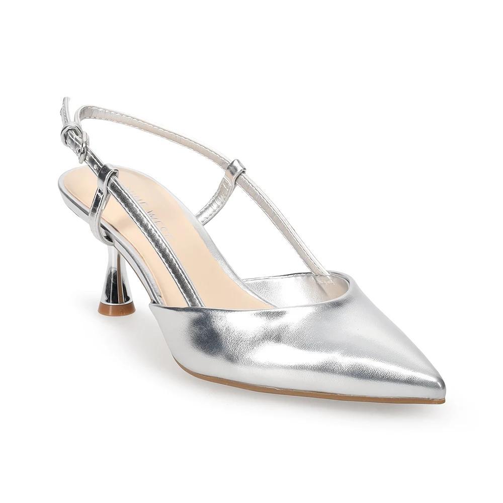 Nine West Rowen Womens Slingback Dress Pumps Product Image
