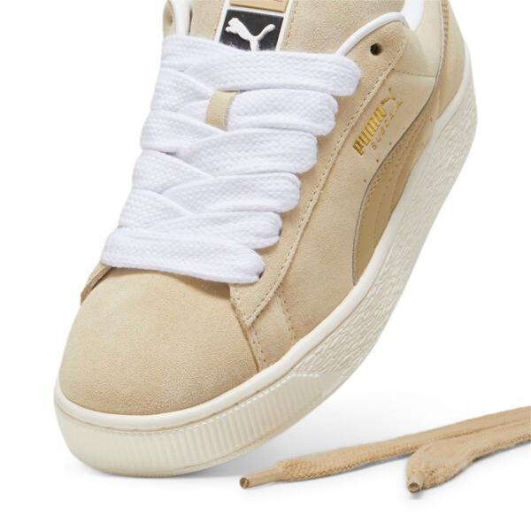 PUMA Suede XL Women's Sneakers in Putty/Warm White Product Image