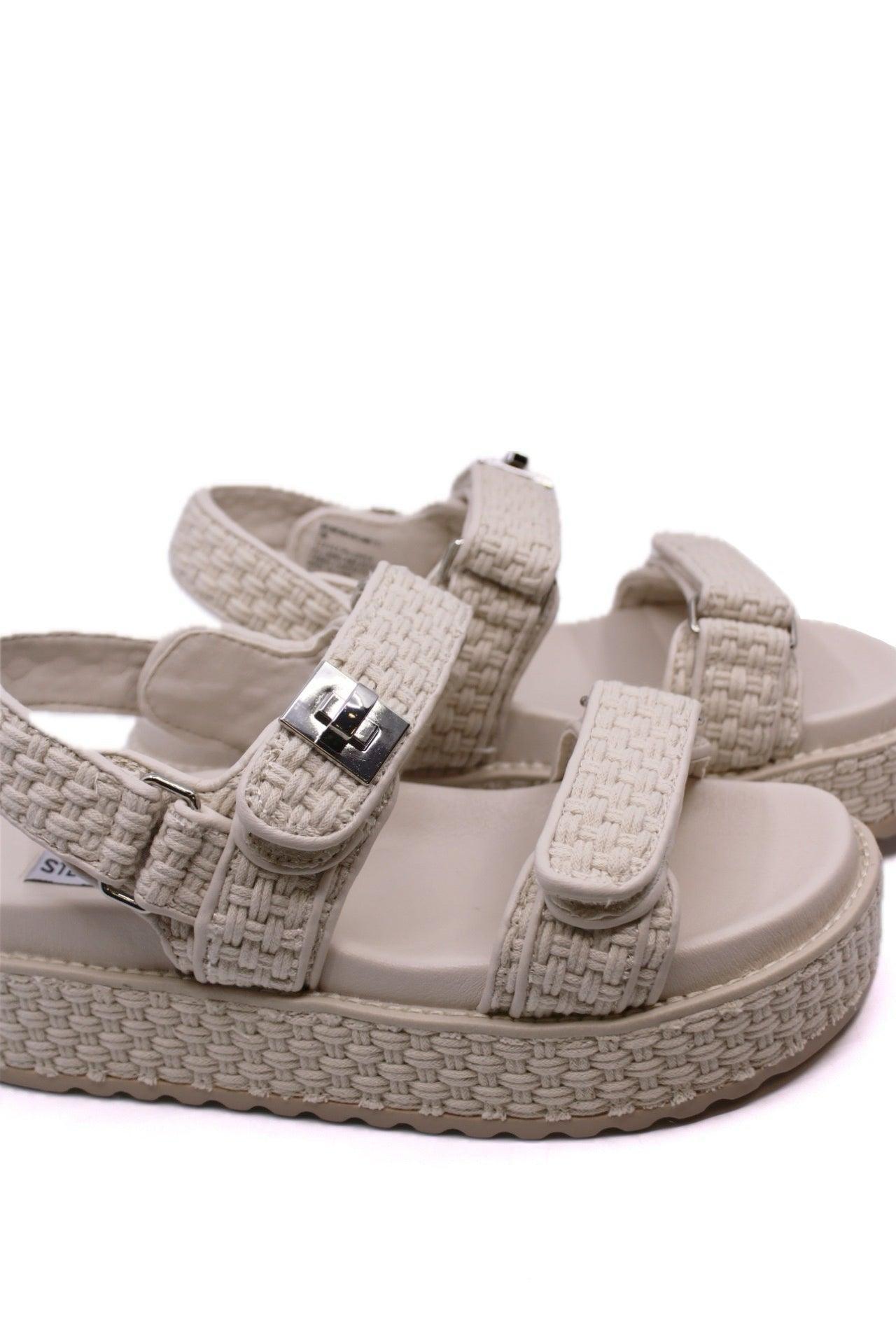 Steve Madden BigMona Bone Raffia Product Image