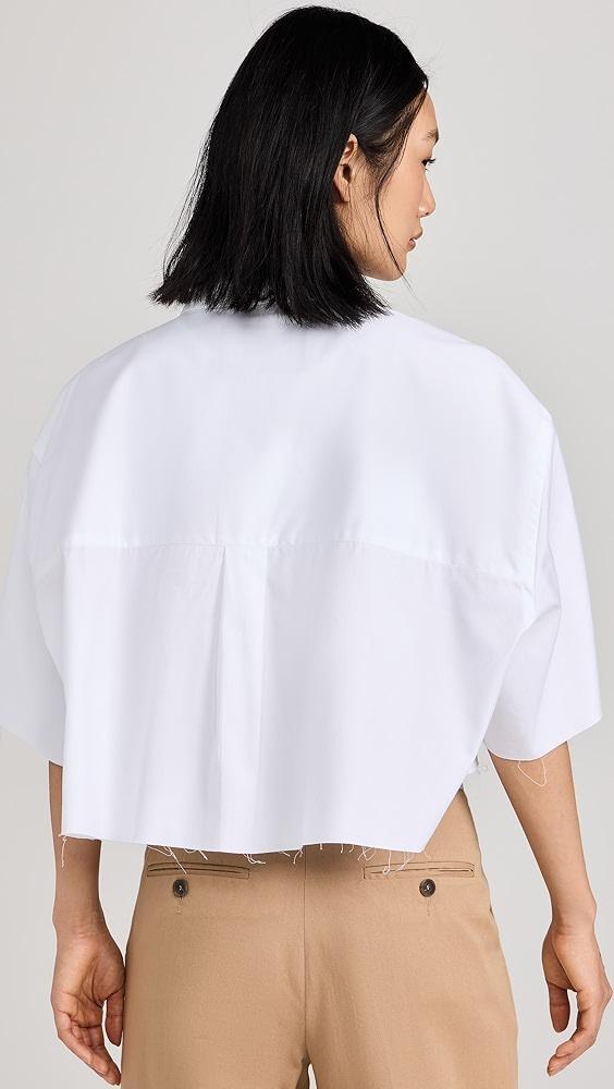 HOMMEGIRLS Oversized Crop Shirt | Shopbop Product Image