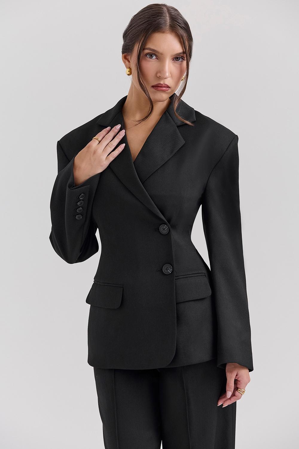 Hudson Black Hourglass Blazer Product Image