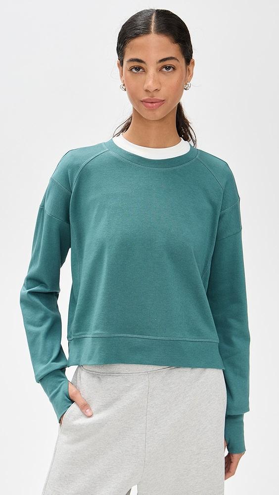 Sweaty Betty After Class Crop Sweatshirt | Shopbop Product Image