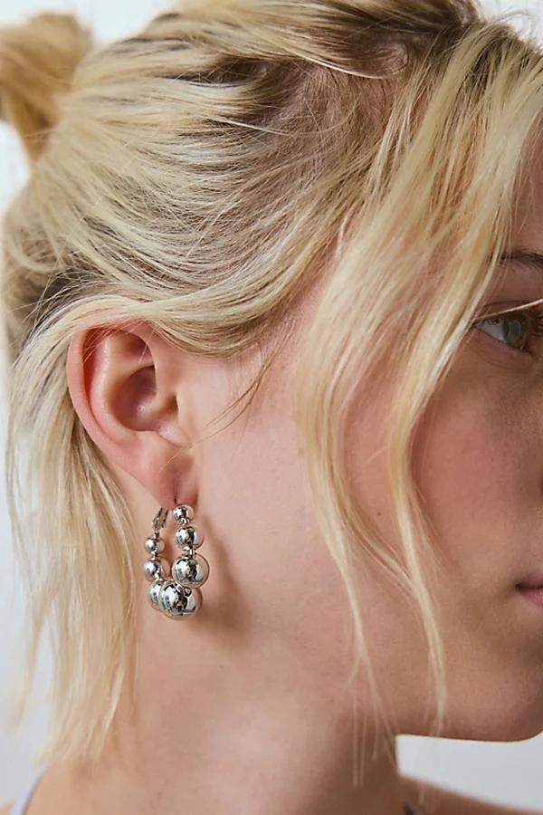 Statement Bubble Hoop Earring Womens at Urban Outfitters Product Image