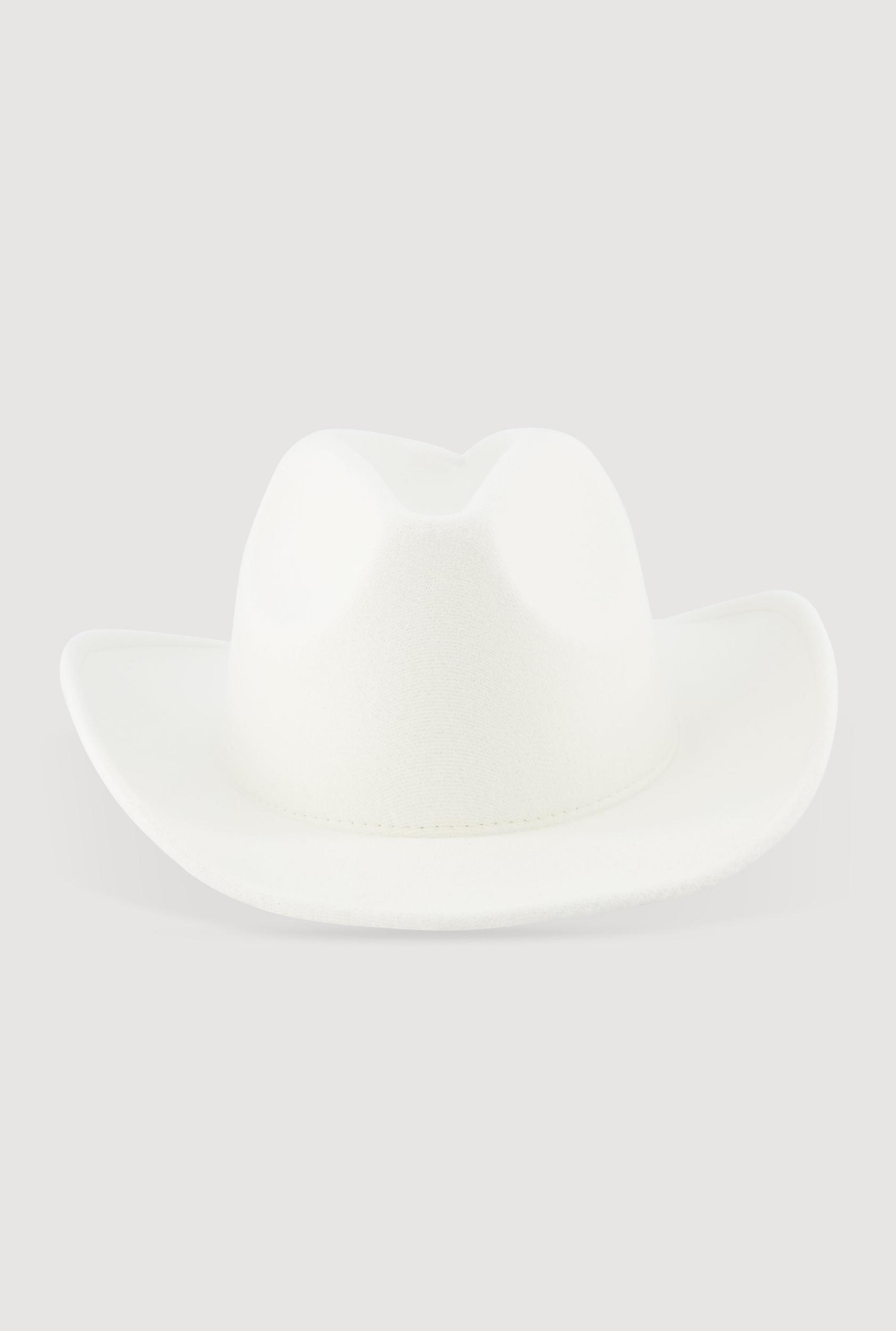 Brushed Felt Cowboy Hat Female Product Image