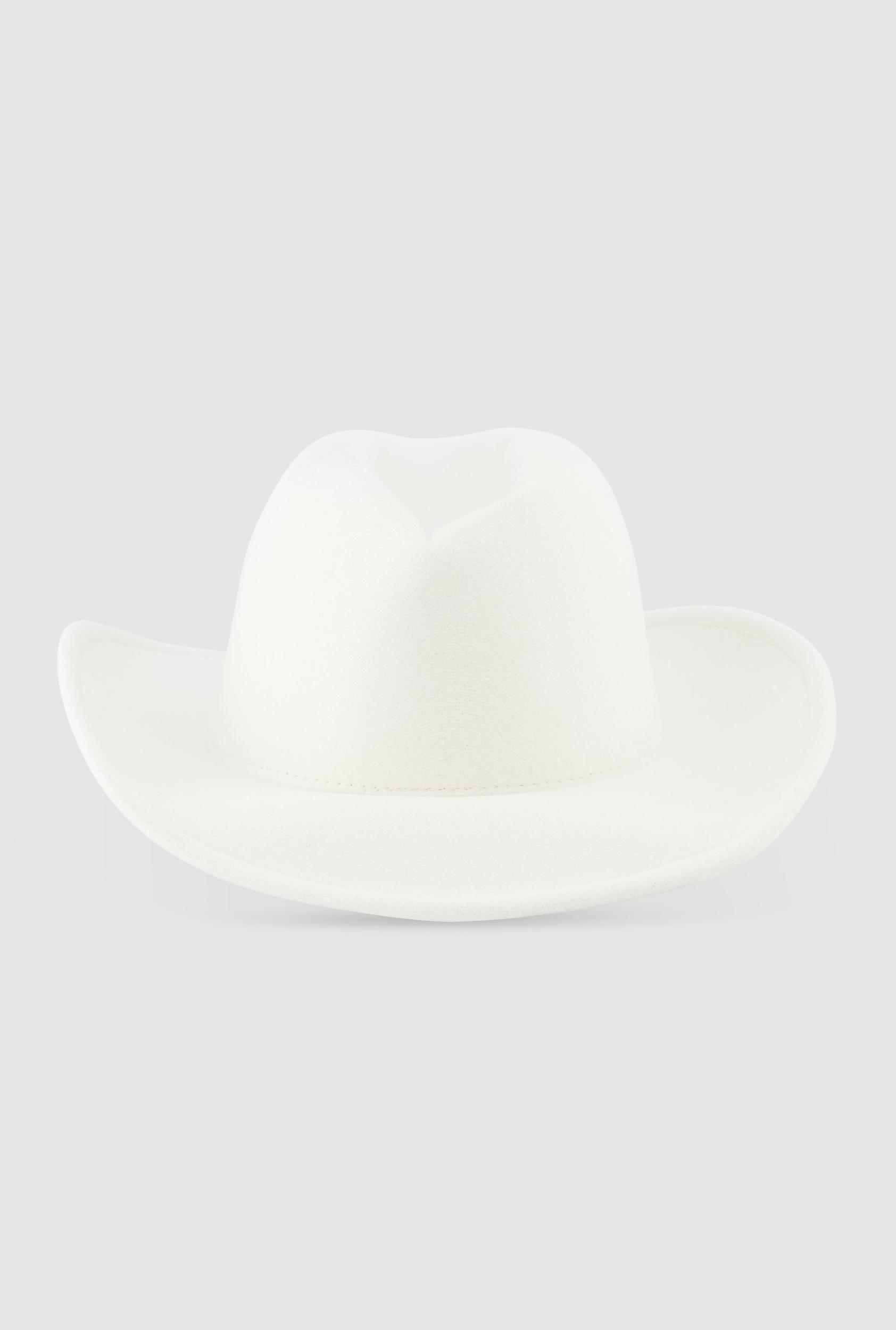 Brushed Felt Cowboy Hat Female Product Image