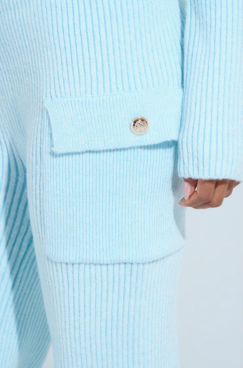 LUCY SWEATER KNIT CARGO PANT Product Image