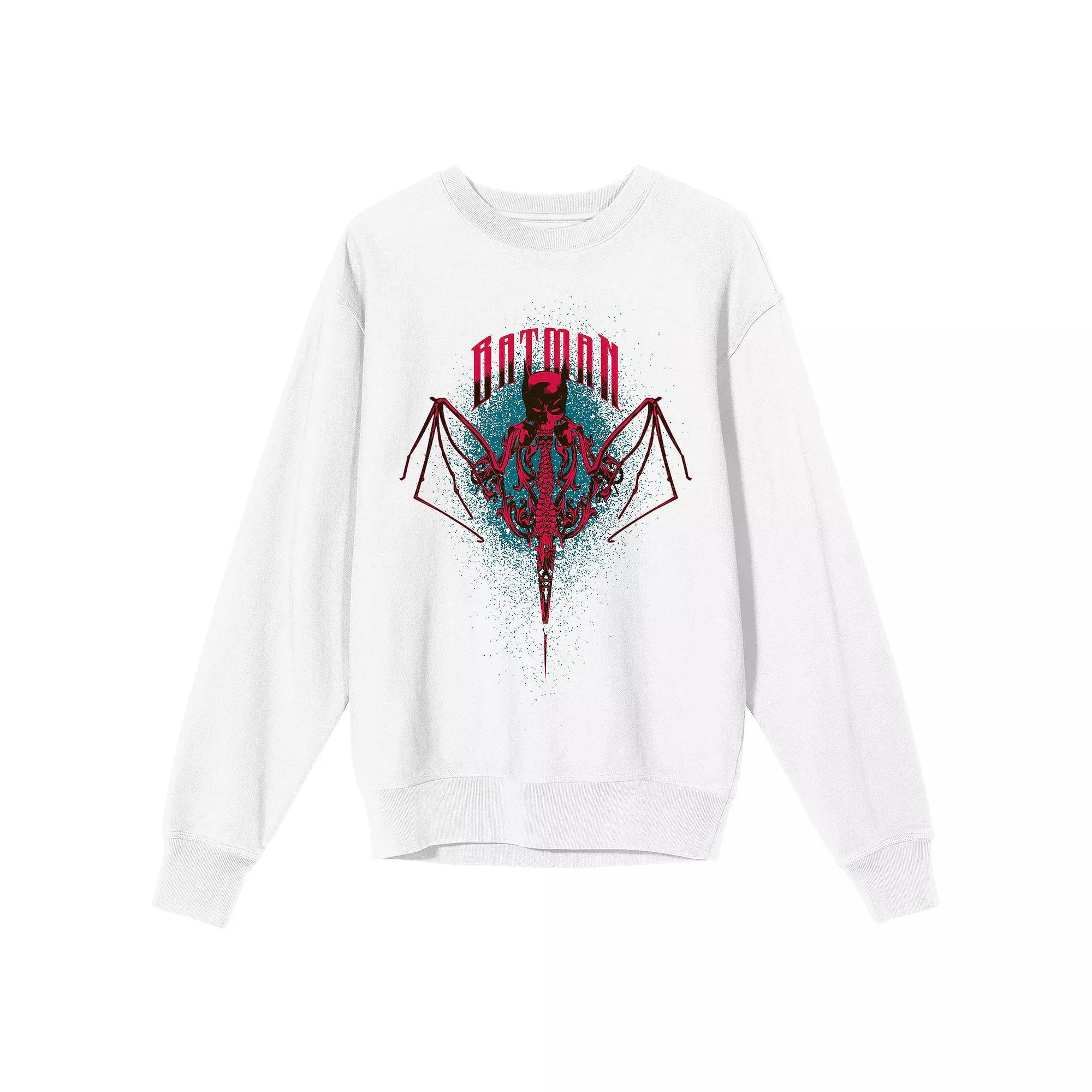 Men's Batman Bat Mask And Bat Sweatshirt, Size: Medium, Black Product Image
